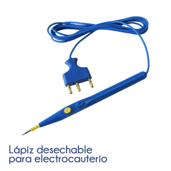 Lápiz desechable para electrocauterio