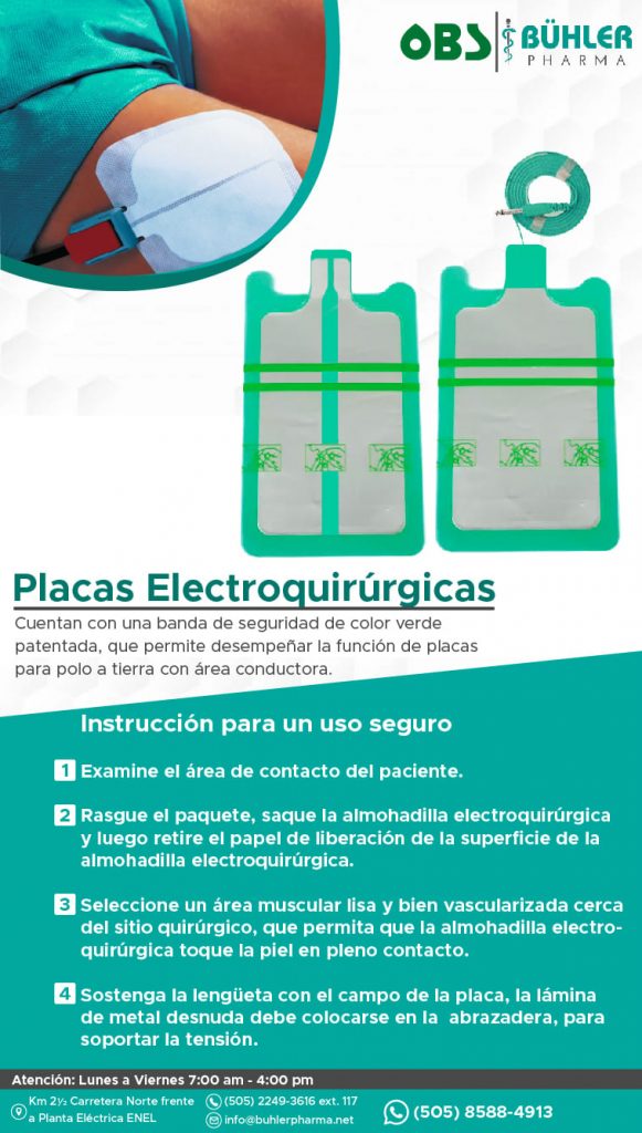 Platos electroqirurgicos