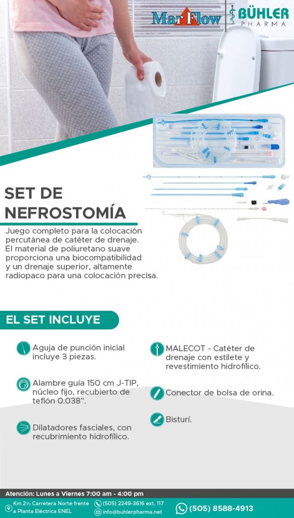 Set de nefrostomia